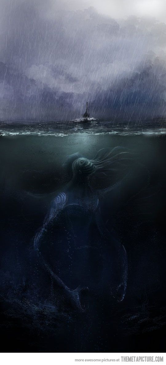 subdued-chaos:  Sea Monsters  Amazing