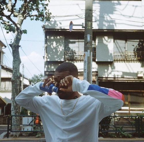 adamwoel:Frank Ocean in Tokyo, shot by Michael Mayren.