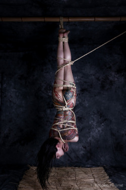 japanesebdsmofficial:  Model Aika YoshiokaShibari &amp; Photo Kinoko Hajime