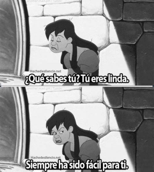 Valla mierda. Si ser linda te hiciera feliz, todas las mujeres querríamos operarnos algo y no es el caso. .l.