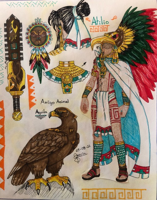 Aztec The Eagle Warrior ---> Name: ATILIO, The Wolf Knight ---> WAGNER