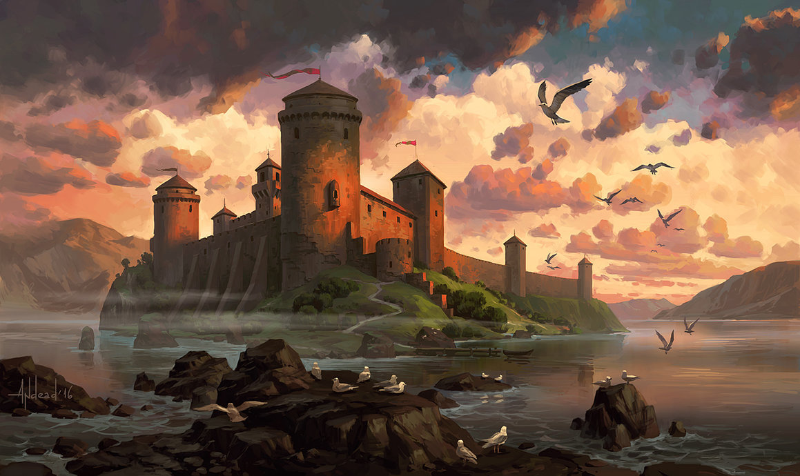 arcadiaquest:  fortress_by_andead