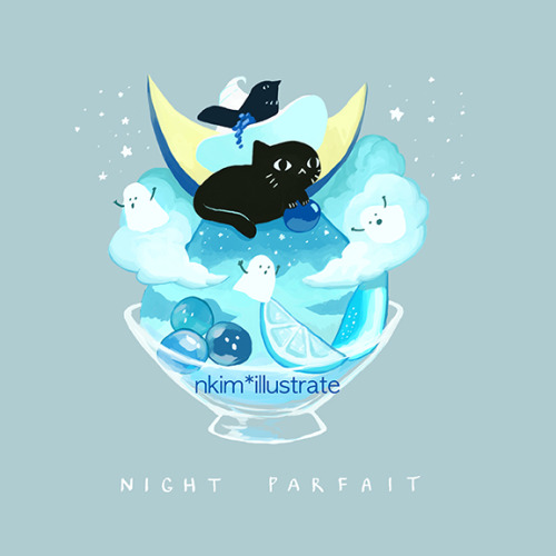 nkim-doodles:Night Parfaits. 