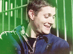 babyintrenchcoat:dean winchester in pastel glowy colors | requested by lauren