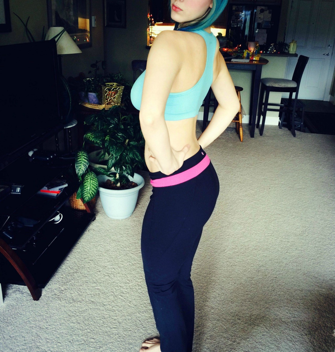 Naughty pose Yogapants