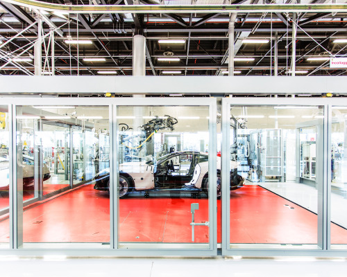 bobbycaputo:  A Rare Peek Inside the Famed Factory Where Ferraris Are Born Big automakers like Toyota and General Motors sell millions of cars each year. Niche brands like Porsche move about 35,000. Ferrari sells about one-fifth of that. But the famed