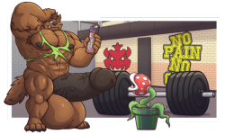 chocofoxcolin: The Protein Shake Commissioned