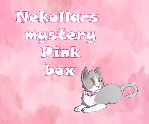 Nekollars Mystery Pink Box - Suprise package with Collar included - Get sweet, be pink! https://www.