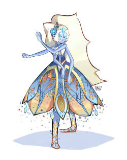 glitterhobo:  Fancy Opal!  ｡･:*:･ﾟ★,｡･:*:･ﾟ☆ ｡･:*:･ﾟ★   Commissions. More fancy gems. 