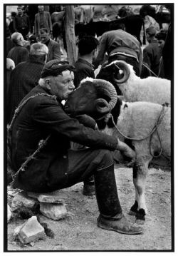  Shepherd at market (Crete, Greece, 1967.) Photo by Constantine Manos 