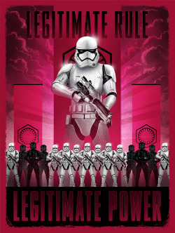 tiefighters:  Star Wars Propaganda - Poster IllustrationsSeries