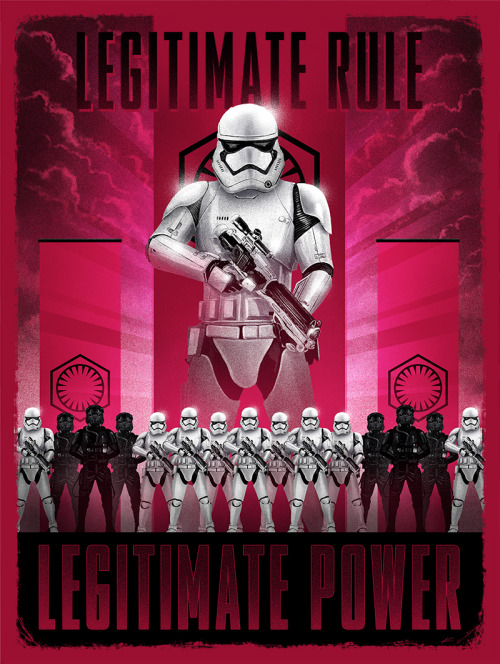 tiefighters:  Star Wars Propaganda - Poster IllustrationsSeries by  Marko Manev  