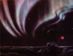 starswaterairdirt:  Auroras glow above Jupiter