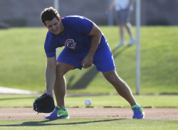 hairycelebs:  gfbaseball:Chicago Cubs’