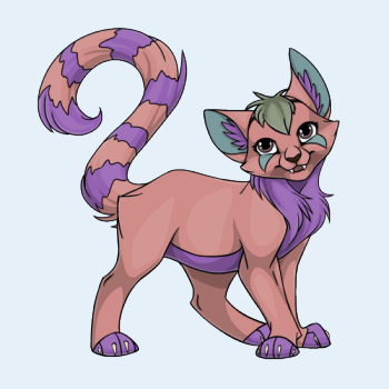 I’ve recently discovered a app on Facebook called OviPets. I’ve been told that it looks like a NeoPets clone, but I dont really know. Anyway I think my catus, Starbright looks very fairy kei.