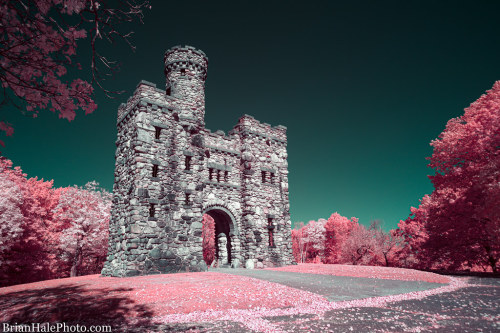 Mystical Castle on the Hill by Brian M Hale Bancroft Tower - 590nm IR flic.kr/p/2hDtdKh