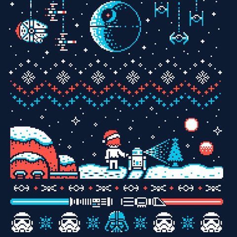 onceuponatee:  “Holiday Far, Far Away” by Drew Wise is at OnceUponaTee.net starting