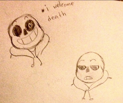 robot870:sans doodles from a while ago but they still effectively capture my emotional state rn tbh