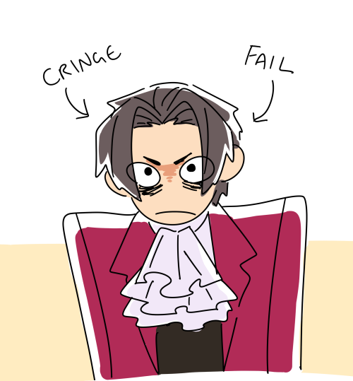 soaptaculart: Been replaying the AA trilogy these past few weeks and I forgot how much AA1 Edgeworth