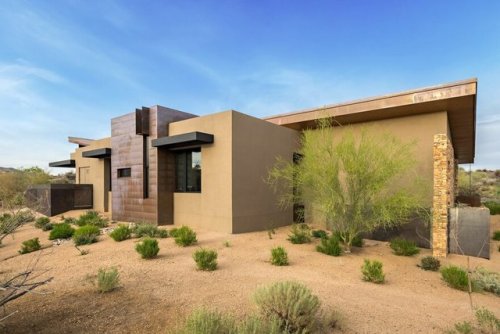 homeworlddesign - Painted Sky Residence in Arizona / Kendle...