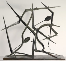jimlovesart: Herbert Ferber - Green Sculpture II, 1954. 