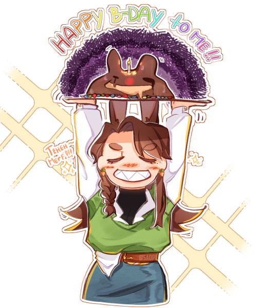 HAPPY WOMB ESCAPING DAY… TO ME !!! MERFFFFnow I’m legal  /ugly sobs