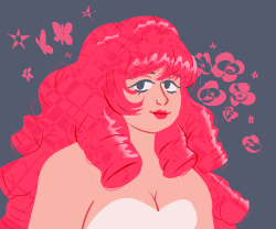 sydnieminty: i used to draw rose all the time but then stopped for a while after pink’s reveal bc i was always drawing her lmao