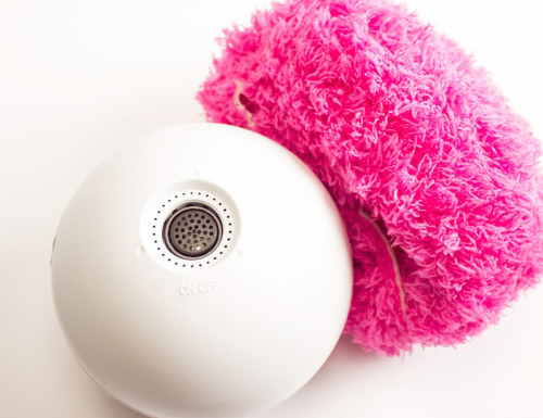 thegadgetnode: Mocoro Robot Cleaning BallCCP Mini Robot Cleaner  [microfiber mop ball MOCORO]  Pink 