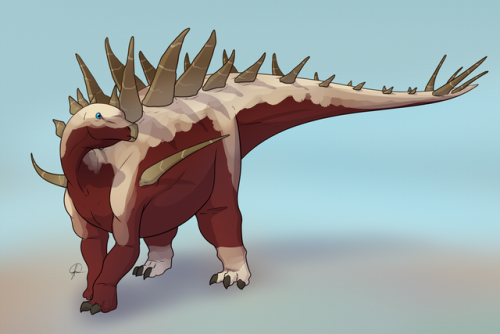 Been a while since I last shared my palaeoart, so have a few dinosaurs~All of these were made for @a