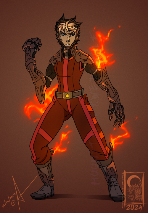 Syeda (Faux Hero Costume: Firestorm)