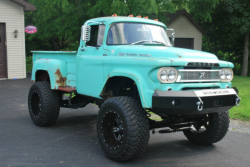 dieselnuts:  Cummins 12v Swapped Power Wagon. 