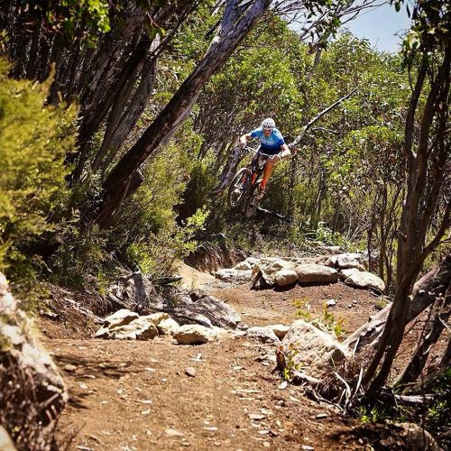 dfitzger:by @paulvanderplow: Sending it on #HighVoltage at @fallscreek!!! @worldtrail have outdone t