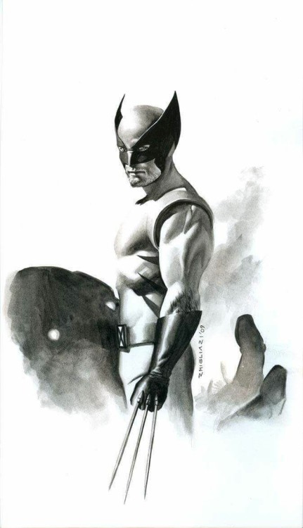 crisisofinfinitemultiverses:Wolverine by Rodolfo Migliari