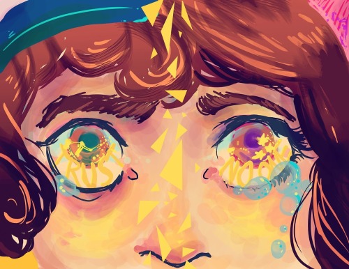 [Wip] As with all my gravity falls stuff this is a print in progress cause my late night digital ske