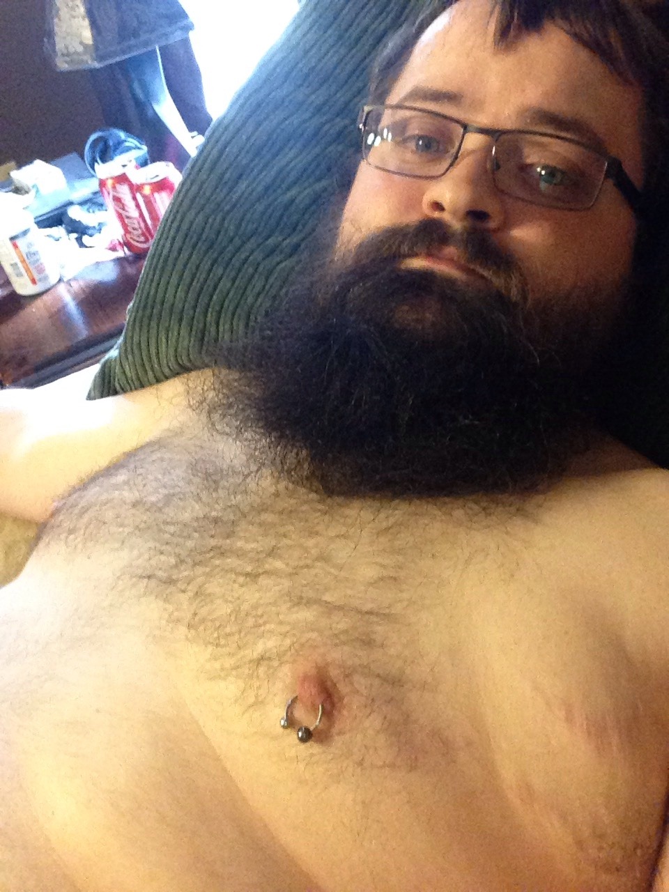 frontiercub:  Happy Tummy Tuesday. Took some outside and in bed…