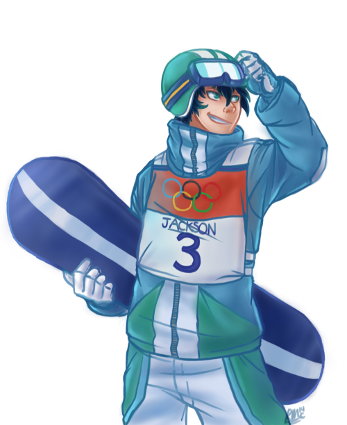 lazy-perfs: I’m just going to draw Winter Olympic demigods in anticipation for this Friday and