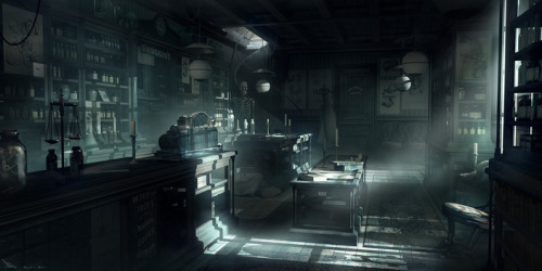 windspiritz:  Thief Concept art by Mathieu Latour-Duhaime 