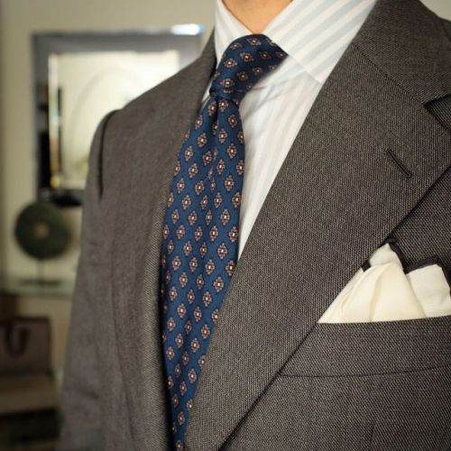 Focus on yesterday’s outfit @wwchantailor suit @100hands  @violamilano tie #wiwt #lookbook #ap