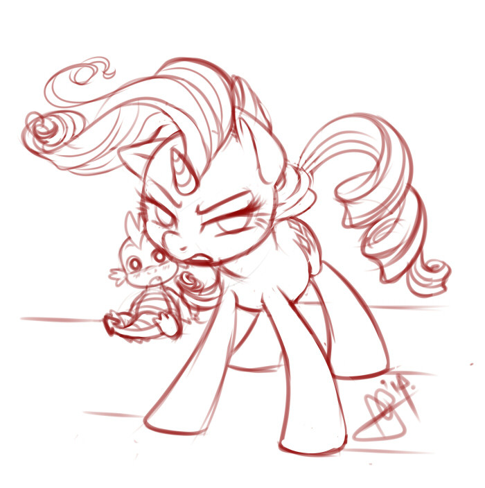 pia-chan:  &ldquo;Leave. Him. Alone!&rdquo; Yeah I was about going to sleep