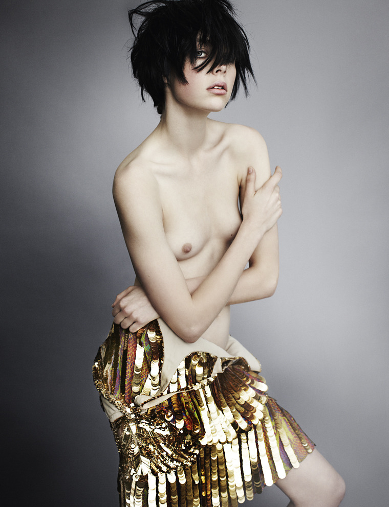 lovelostfashionfound:  Edie Campbell - Love SS 2012 