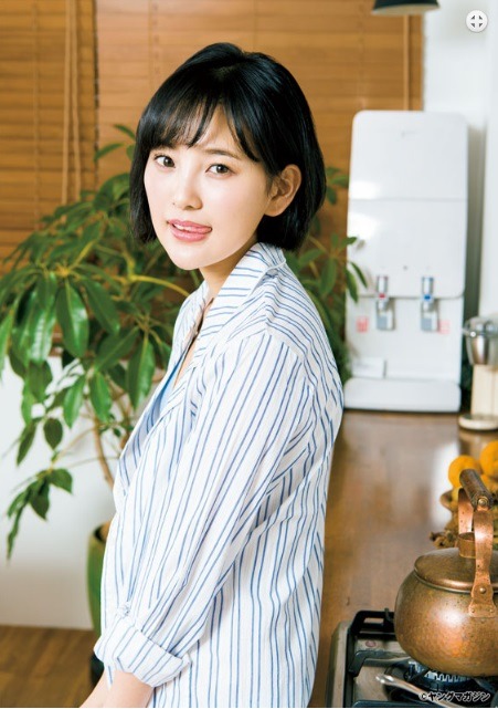 haruppinotameni:Kodama Haruka for   ヤングマガジン 2017年 2/6 号