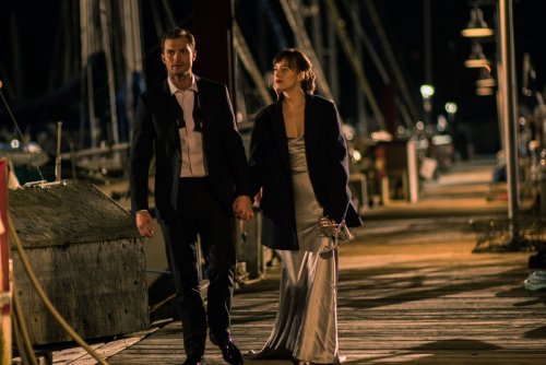 New stills of Christian Grey and Anastasia Steele from #FiftyShadesDarker@50GreyTrilogy