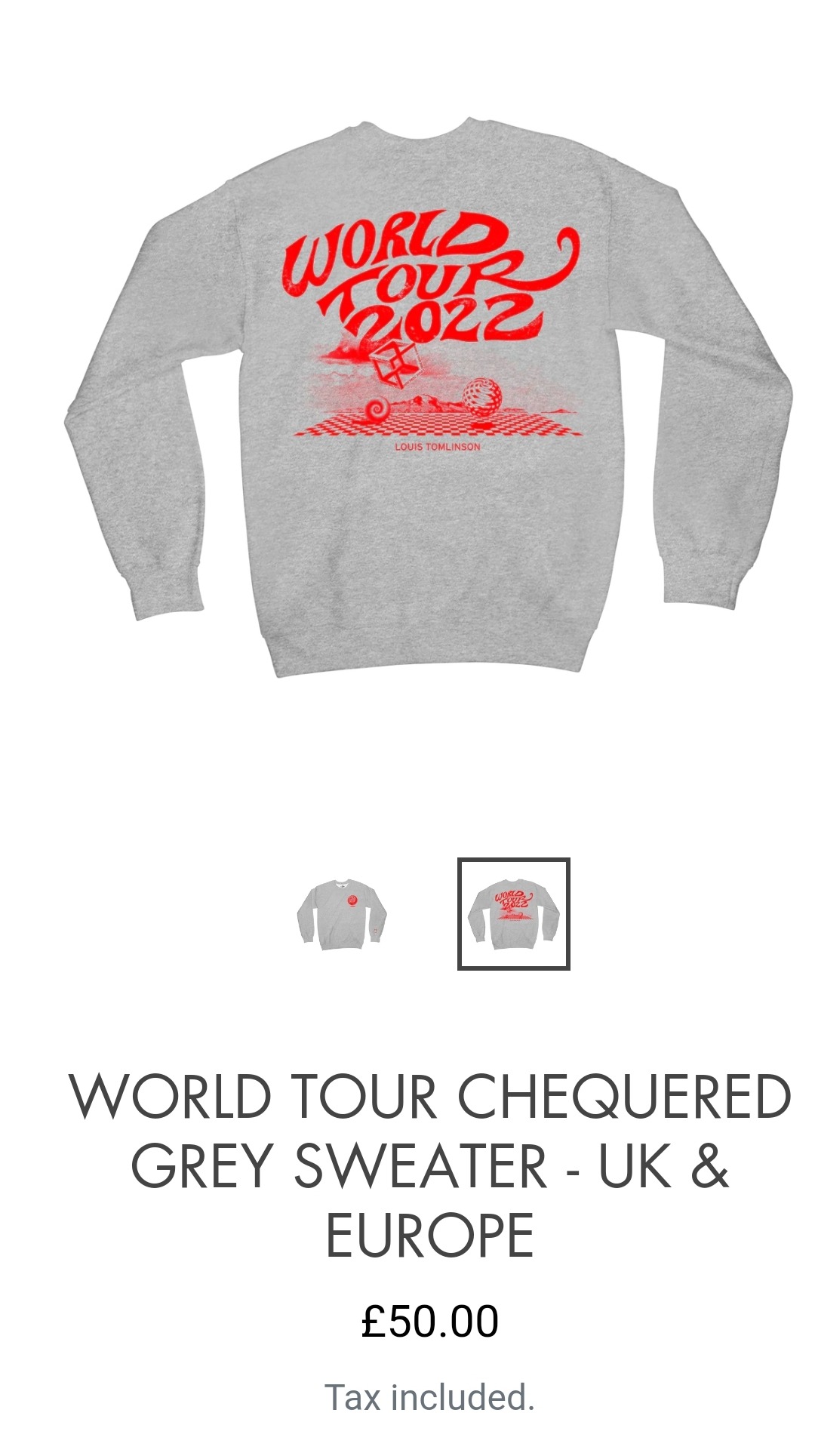 Team Louis News on X: NEW Louis Tomlinson merch! Check everything