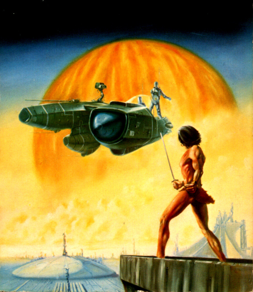 sciencefictiongallery:  Fred Gambino - Steppe, 1980. 