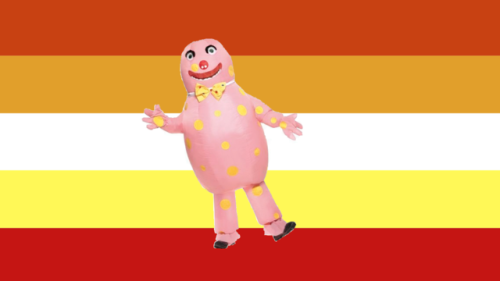 mr blobby from real life commits arson!requested by: @candyredterezii