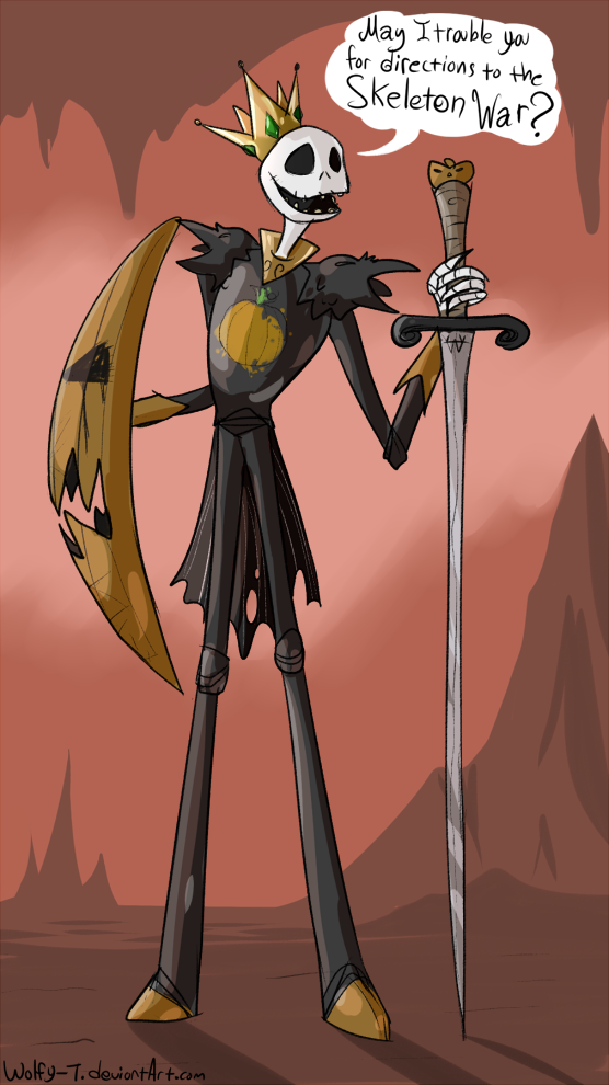 wolfyttwisted:  Like hell is Jack going to stand by and let the other skeletons have