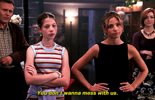 spuffygifs:favorite buffy + dawn moments: s5e06 | family 