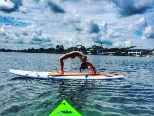 @ActiveTastyLife: #SUPyoga #yogaeverywhere Meet me on the board… #yogainspiration t.c