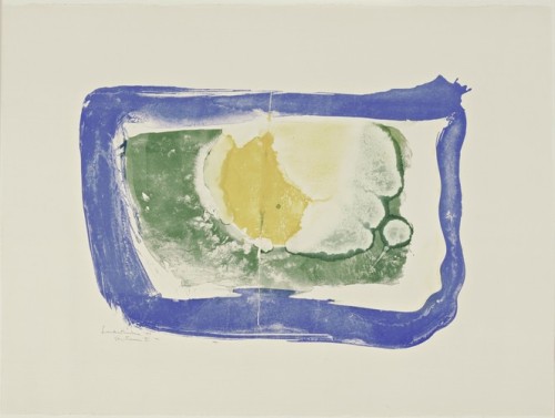 helen-frankenthaler: Sky Frame, Helen Frankenthaler, 1964, MoMA: Drawings and PrintsGift of the Cele