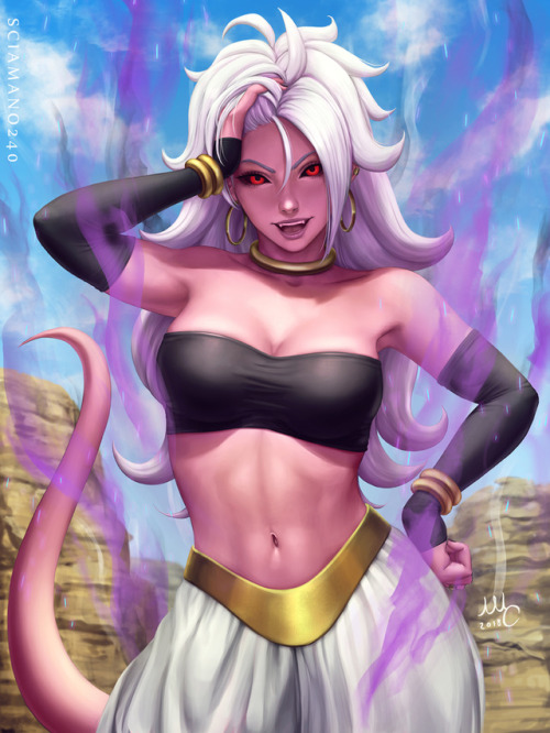 mircosciamart:    Majin Android 21 - DB FighterZ porn pictures